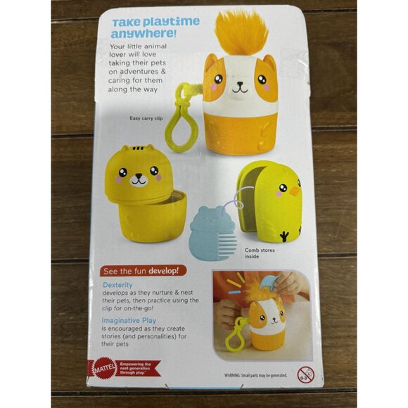 FISHER-PRICE Pets on-the-go Nesting Pets & HEARTH & HAND with Magnolia Plush Dog - Picture 4 of 12